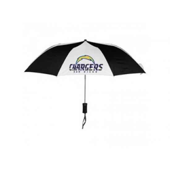 NFL San Diego Charger Folding Umbrella Black&white